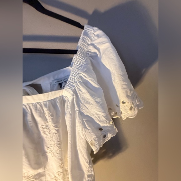 NWT AE Tie Back Eyelet Crop Top - women’s large - Picture 7 of 14